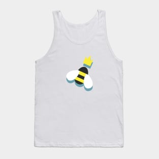 A swarm of bees and their Queen Tank Top